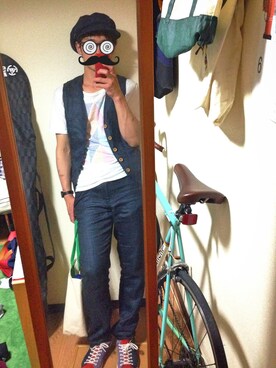 やっくるさん（メンズ・177cm）の夏コーディネート