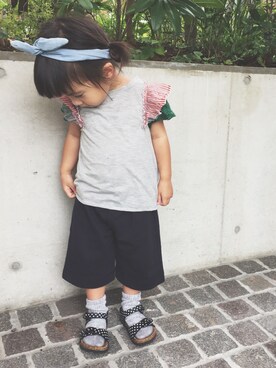 mayutaroさん（キッズ・90cm）の夏コーディネート