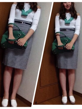 erisaさん（レディース・165cm）の春コーディネート