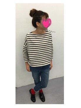 yuさん（レディース・154cm）の春コーディネート