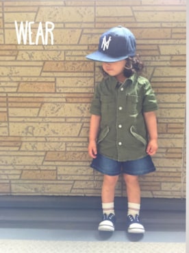 Hi-ta＊さん（キッズ・90cm）の春コーディネート