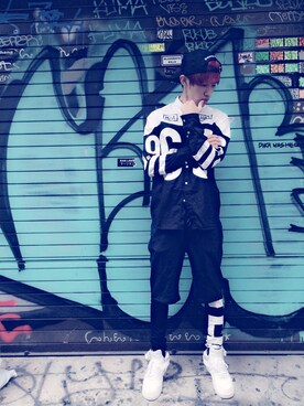 「hba」｜「アイテム（その他）」を使った、REIさん（メンズ・178cm）の夏コーディネート