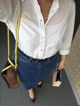 「MARC JACOBS（マークジェイコブス）のアイテム（スカート）」を使った、ayaco.mさん（レディース・150cm）の春コーディネート