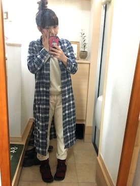「アイテム（シャツワンピース）」を使った、おきみ。さん（レディース・157cm・20代）の春コーディネート