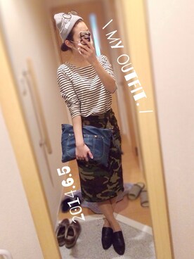 Miyu Yamaokaさん(レディース・162cm)の夏コーディネート