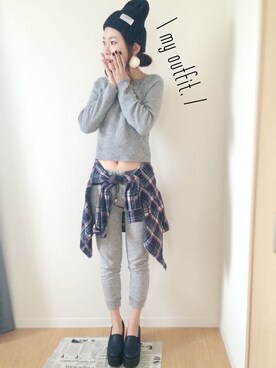 Miyu Yamaokaさん（レディース・162cm）の秋コーディネート