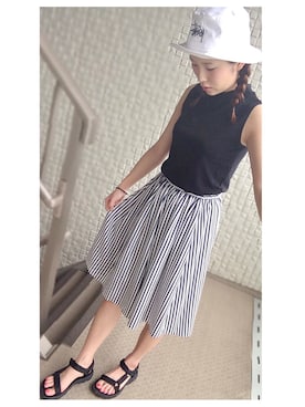 Miyu Yamaokaさん（レディース・162cm）の夏コーディネート