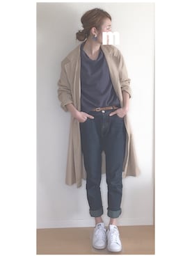 Miyu Yamaokaさん（レディース・162cm）の春コーディネート