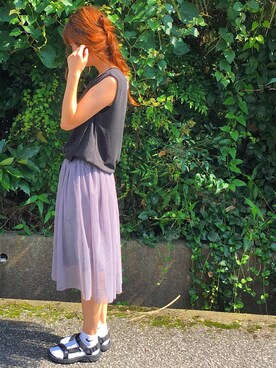 Miyu Yamaokaさん(レディース・162cm)の夏コーディネート