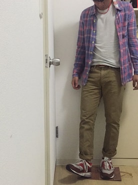 YUSUKEさん（メンズ・173cm）の秋コーディネート