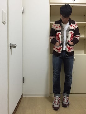 「Citizens of humanity（シチズンズオブヒューマニティー）のアイテム」を使った、YUSUKEさん（メンズ・173cm）の秋コーディネート