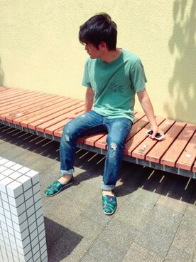 YUSUKEさんの（TOMS | トムス）を使ったコーディネート