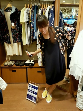 「Coohem（コーヘン）のアイテム」を使った、yamaayuさん（レディース・151cm）の夏コーディネート