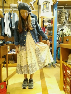 「Saucony（サッカニー）のアイテム」を使った、yamaayuさん（レディース・151cm）の秋コーディネート