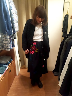 「Coohem（コーヘン）のアイテム」を使った、yamaayuさん（レディース・151cm）の冬コーディネート