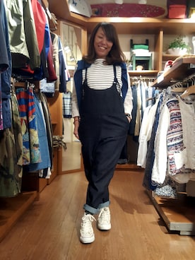 「rasox（ラソックス）のアイテム（レッグウェア）」を使った、yamaayuさん（レディース・151cm）の冬コーディネート