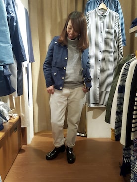 「HUNTER（ハンター）のアイテム」を使った、yamaayuさん（レディース・151cm）の冬コーディネート