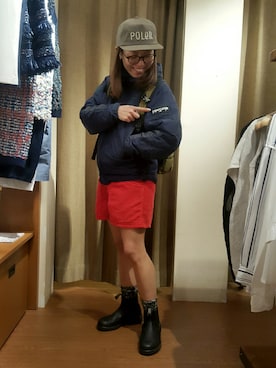 「rasox（ラソックス）のアイテム（レッグウェア）」を使った、yamaayuさん（レディース・151cm）の春コーディネート