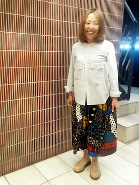 「Vernacolo（ベルナコッロ）のアイテム」を使った、yamaayuさん（レディース・151cm）の夏コーディネート