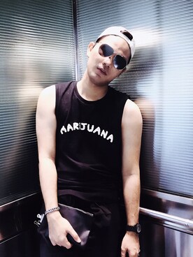 「menswear」｜Nut Teerawatchさん（メンズ・186cm）の夏コーディネート