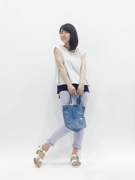 sayaさん（レディース・163cm）の春コーディネート