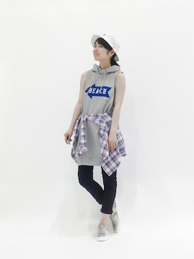 sayaさん（レディース・163cm）の春コーディネート