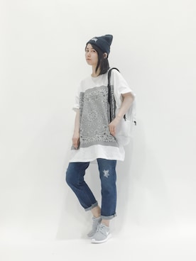 sayaさん（レディース・163cm）の春コーディネート