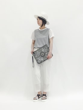 sayaさん（レディース・163cm）の春コーディネート