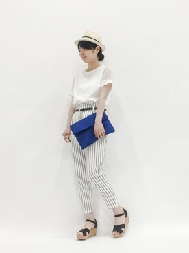 sayaさん（レディース・163cm）の夏コーディネート