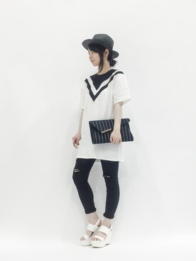 sayaさん(レディース・163cm)の夏コーディネート