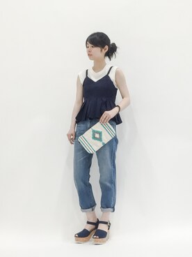 sayaさん(レディース・163cm)の夏コーディネート
