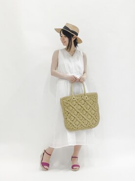 sayaさん（レディース・163cm）の夏コーディネート