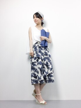 sayaさん（レディース・163cm）の夏コーディネート