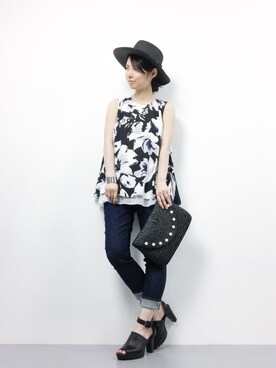 sayaさん（レディース・163cm）の夏コーディネート