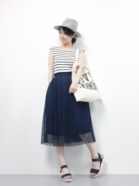 sayaさん(レディース・163cm)の夏コーディネート