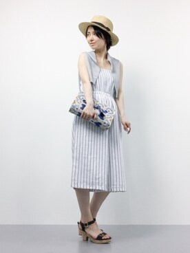 sayaさん(レディース・163cm)の夏コーディネート
