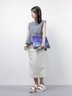 sayaさん(レディース・163cm)の夏コーディネート