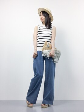 sayaさん（レディース・163cm）の夏コーディネート