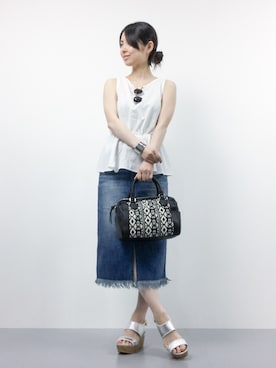 sayaさん(レディース・163cm)の夏コーディネート