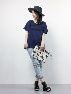 sayaさん（レディース・163cm）の夏コーディネート