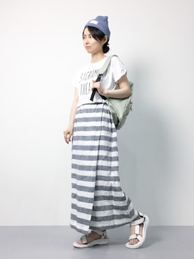 sayaさん（レディース・163cm）の夏コーディネート