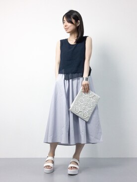 sayaさん（レディース・163cm）の夏コーディネート