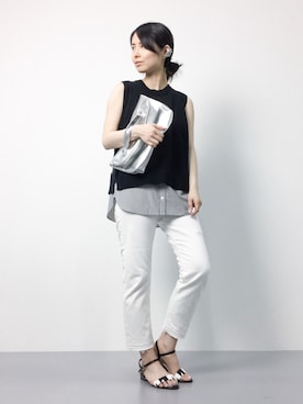 sayaさん（レディース・163cm）の夏コーディネート