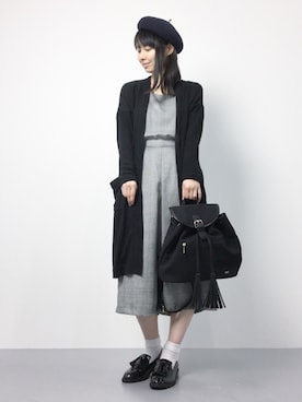 「INGNI（イング）のアイテム（つなぎ/オールインワン）」を使った、sayaさん（レディース・163cm）の夏コーディネート