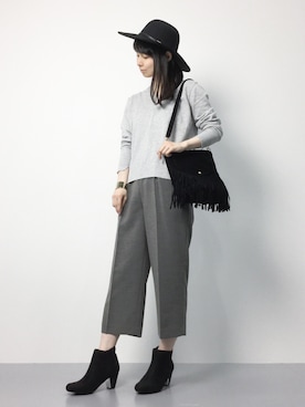 sayaさん（レディース・163cm）の秋コーディネート