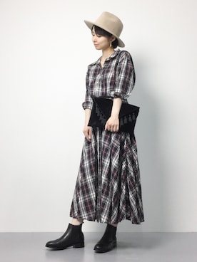 sayaさん（レディース・163cm）の秋コーディネート