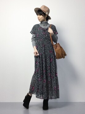 sayaさん（レディース・163cm）の秋コーディネート