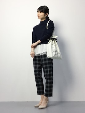 sayaさん（レディース・163cm）の秋コーディネート