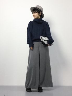 sayaさん（レディース・163cm）の秋コーディネート