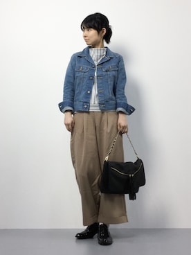 sayaさん（レディース・163cm）の秋コーディネート